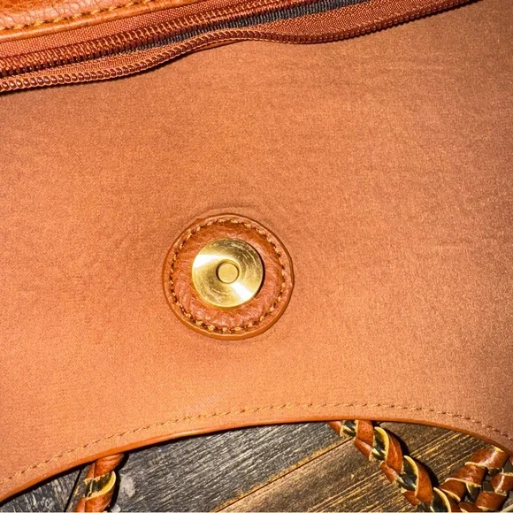 Altar'd State Brown Vegan Leather tote purse with pouch. - Picture 10 of 15